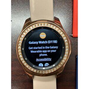 Samsung Galaxy Watch 42mm, GPS, Bluetooth–Midnight Black SM-R810